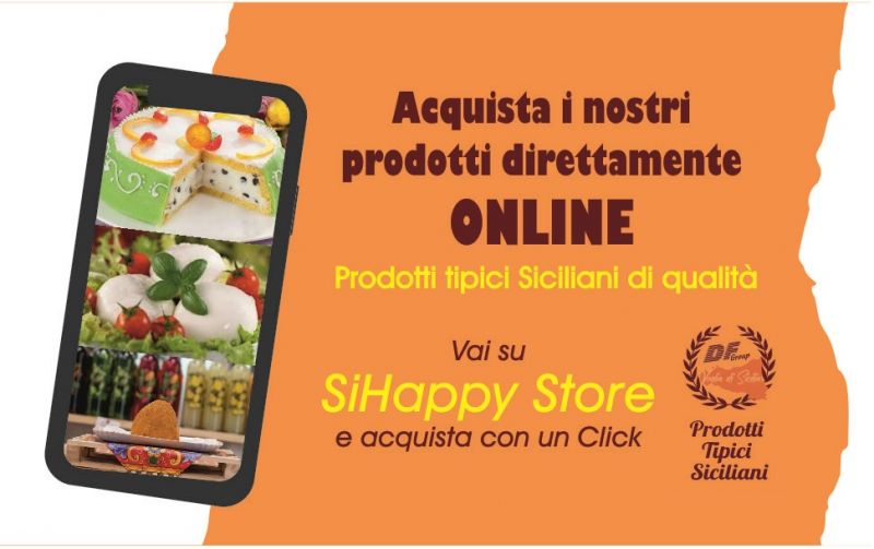 occasione vendita online di prodotti gastronomici tipici siciliani con spedizione a domicilio