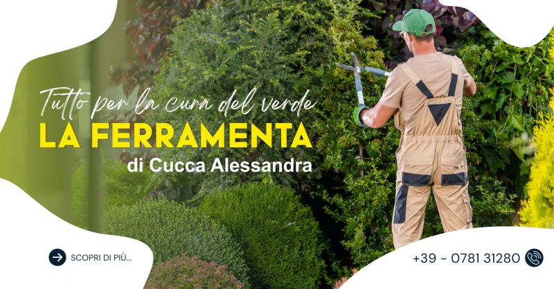 FERRAMENTA DI CUCCA ALESSANDRA - offerta prodotti per agricoltura e giardinaggio migliori marchi