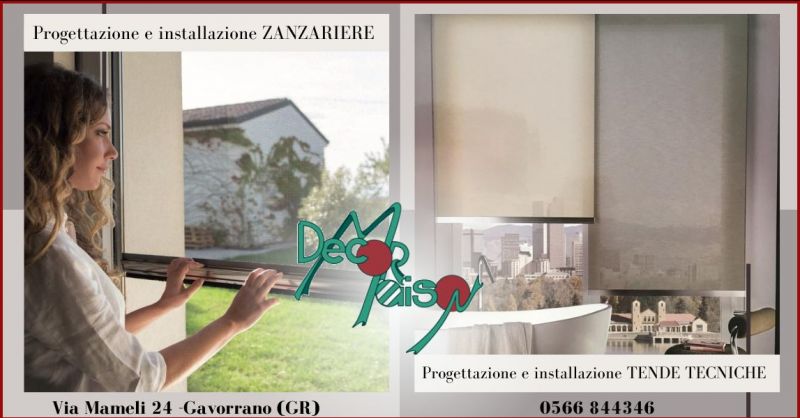 offerta progettazione e installazione zanzariere -Progettazione e installazione tende tecniche