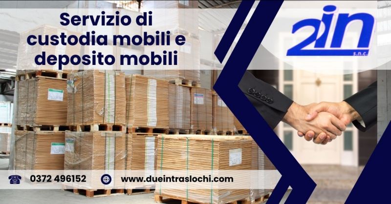 offerta servizio di custodia mobili e deposito mobili