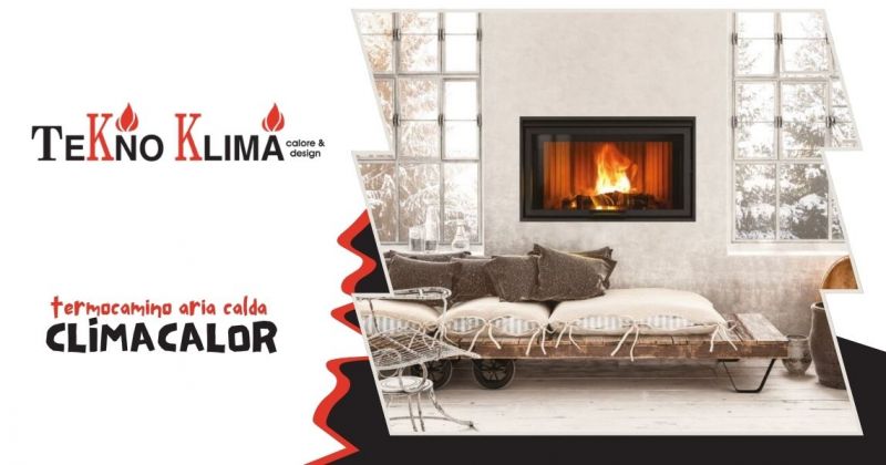 Termocamino aria calda Climacalor