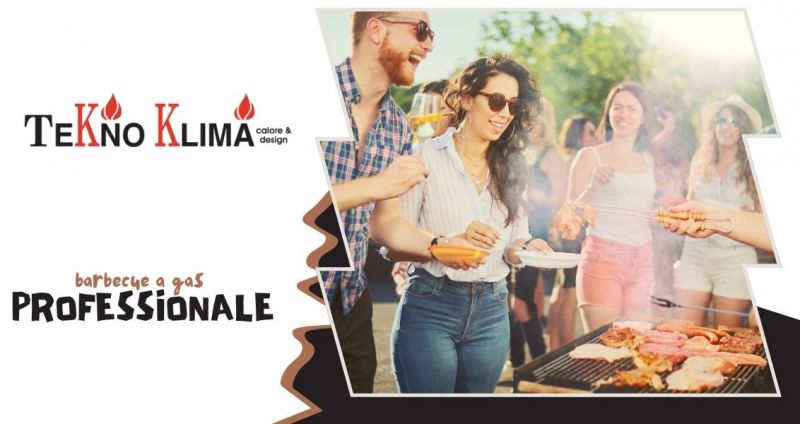 Barbecue a gas professionale