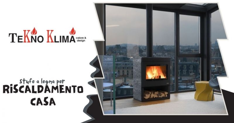 Stufe a legna per riscaldamento casa