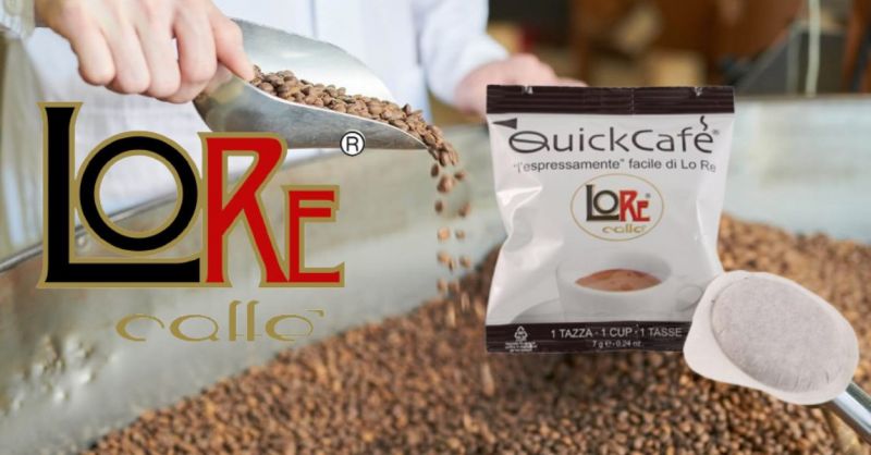 Online-Promotion von hochwertigem italienischem Espresso QUICK CAFÈ KAFFEEPADS