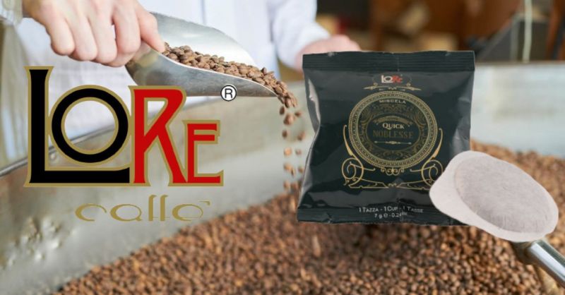 Online-Verkaufsförderung KAFFEEPADS NOBLESSE entkoffeinierte Kaffeepads made in Italy