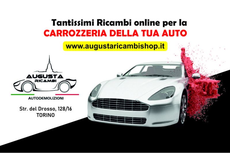 offerta vendita online ricambi usati per carrozzeria auto danneggiata torino