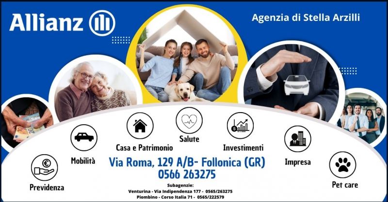 offerta Allianz agenzia assicurazioni Grosseto - ALLIANZ DI STELLA ARZILLI