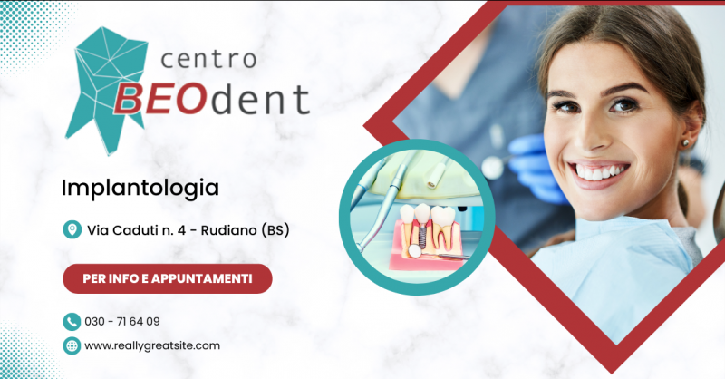 Offerta centro specializzato in implantologia dentale Rudiano Brescia