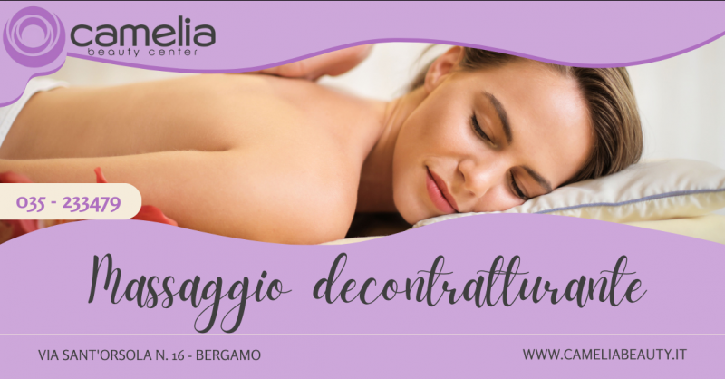 Offerta centro specializzato massaggio decontratturante Bergamo