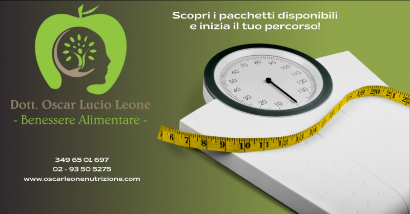 Offerta pacchetto piano alimentare con visite dietologiche di controllo medico dietologo Milano