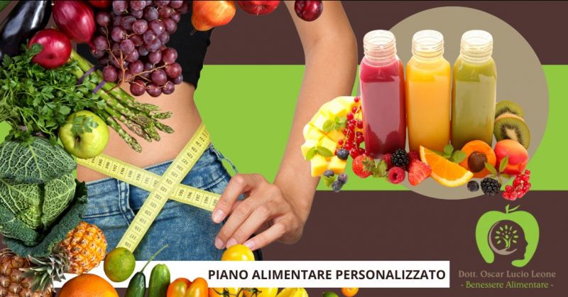 nutrizionista per piano alimentare personalizzato