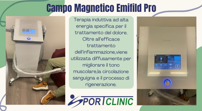 Offerta terapia Campo Magnetico Emifild Pro Teramo Ascoli Picieno – Occasione terapia trattamento dolore Ascoli Picieno