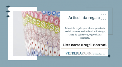 offerta vetreria vendita vasi di murano pordenone occasione vendita vasi artistici e di design pordenone