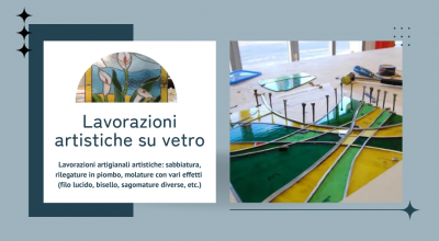 offerta vetri lavorazioni artistiche artigianali pordenone occasione sabbiatura vetri pordenone