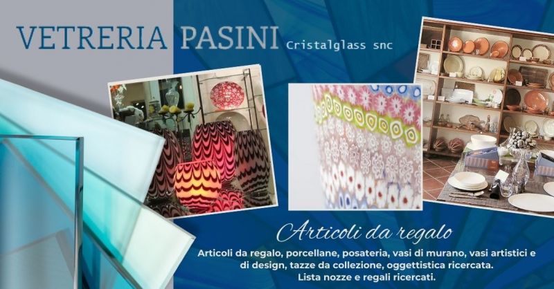 Vendita articoli da regalo lista nozze