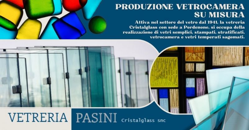 Produzione vetrate isolanti su misura