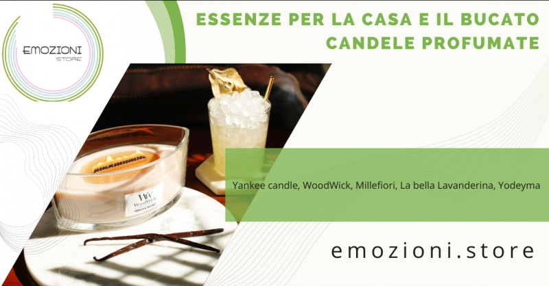 Offerta vendita online candele profumate Yankee Candle - occasione vendita di essenze e profumi per la casa e il bucato online
