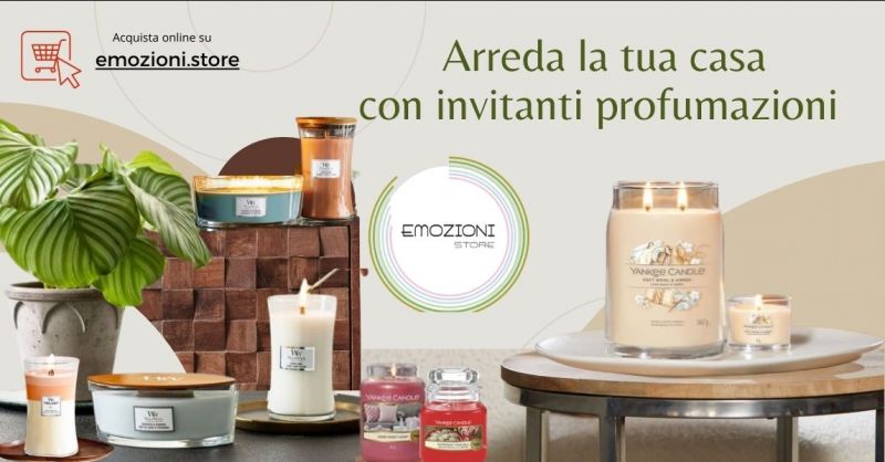 offerta candele profumate e decorative per arredare casa