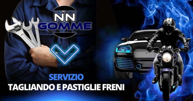 Servizio tagliando cambio pastiglie freni auto Vigasio