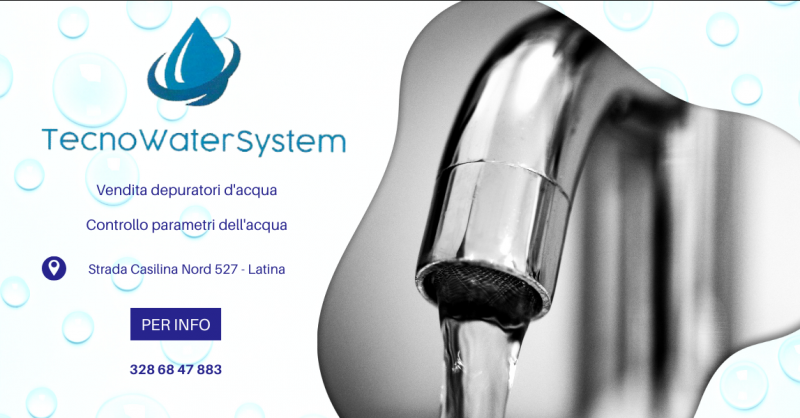 Occasione depuratori acqua e servizio controllo parametri dell acqua del rubinetto di casa Latina