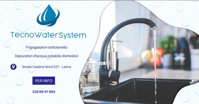 Offerta frigogasatore sottolavello e depuratore acqua potabile domestico prezzo Latina