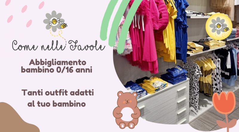 Offerta abbigliamento bambini da 0 a 16 anni Udine – occasione vendita abbigliamento per bambini Udine