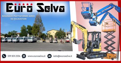  offerta noleggio piattaforme aeree e escavatori pistoia euro selva noleggi