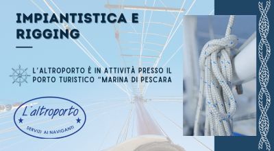 offerta rigging per barche pescara chieti occasione servizi professionali di impiantistica nautica pescara chieti