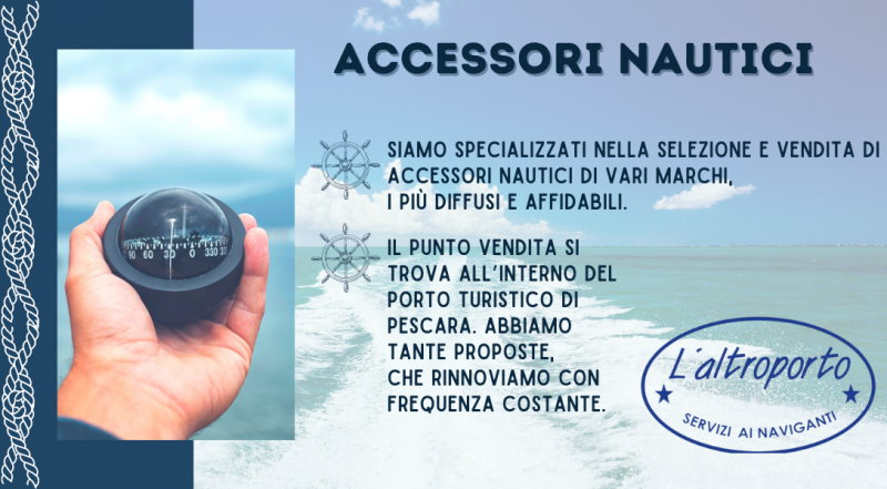 offerta vendita accessori nautici Chieti Pescara – occasione vendita prodotti dedicati alla nautica Chieti Pescara