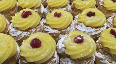 offerta zeppola fritta e al forno