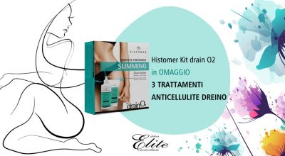  offerta vendita online histomer kit drain o2 con trattamenti anticellulite dreino