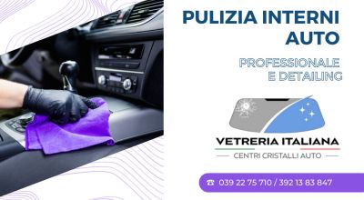  offerta speciale servizio professionale di pulizia e detailing interni auto