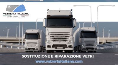 sostituzione e riparazione vetri per truck