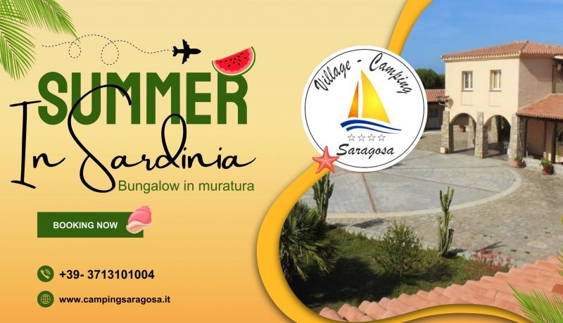    offerta camping vacanze per famiglia in Sardegna bungalow in muratura vicino al mare Gallura