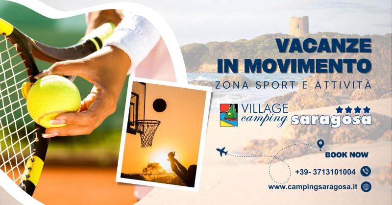 promozione Camping a Vignola Mare che offre attivita sportive e ricreative