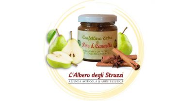 promozione confettura con pere e cannella da 200 gr prodotta artigianalmente acquisto online