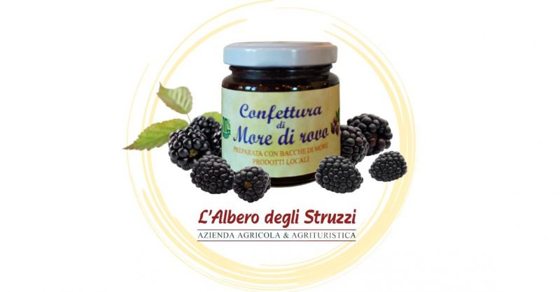 Offerta produzione propria Confettura di More di Rovo vendita online Italia