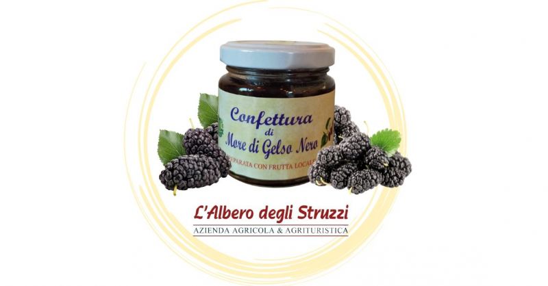 Offerta acquisto online confettura artigianale di More di Gelso Nero made in Italy 100 gr