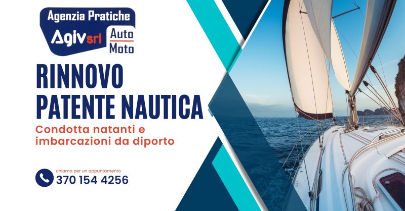  offerta rinnovo patente nautica condotta natanti e imbarcazioni da diporto