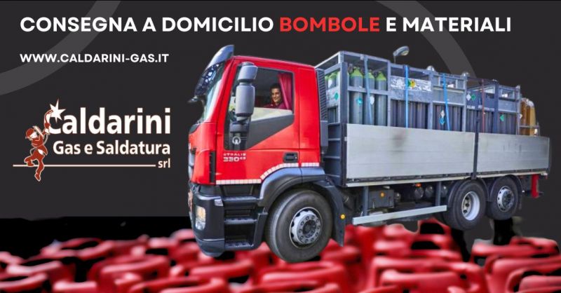 trasporto bombole e materiale con consegna domicilio