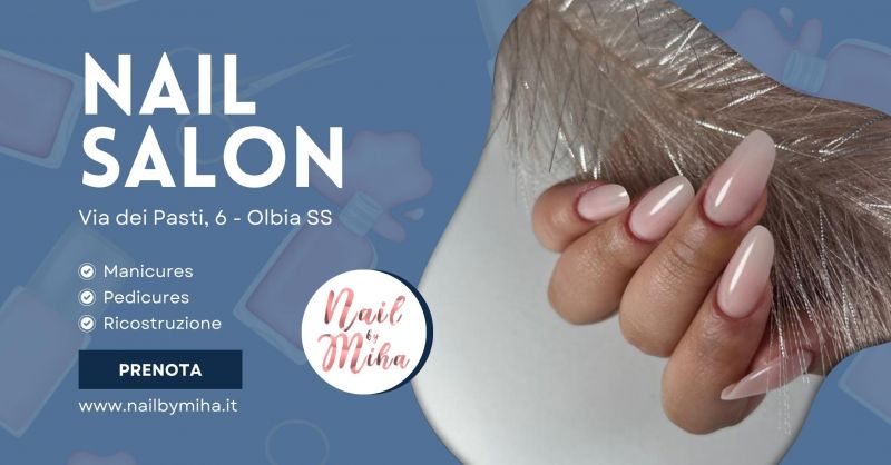    offerta studio specializzato in onicotecnica - promozione manicure e pedicure Olbia