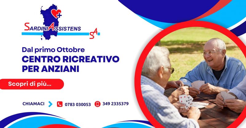 offerta centro ricreativo per anziani Oristano