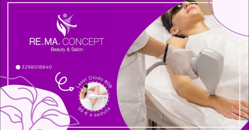 OFFERTA PACCHETTO TRATTAMENTO ESTETICO CON LASER DIODO – PROMOZIONE TRATTAMENTO DI EPILAZIONE LASER DIODO 808 TOTAL BODY