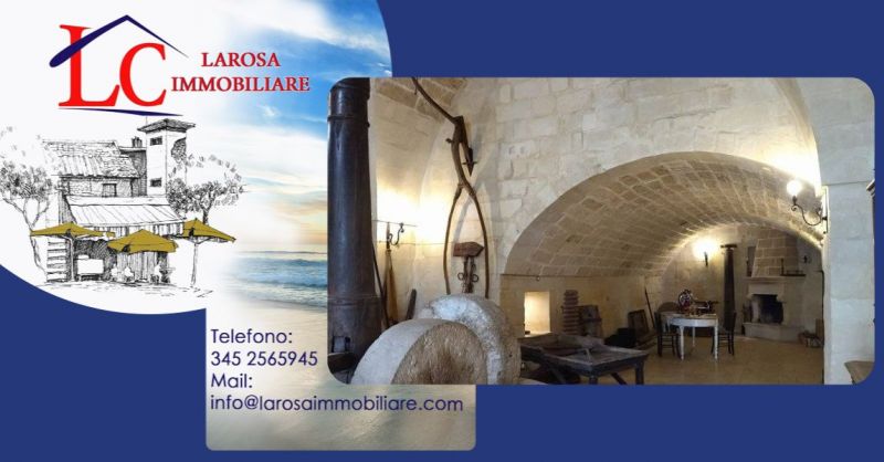 Offerta vendita locale commerciale STORICO FRANTOIO provincia di Lecce LIZZANELLO Italy