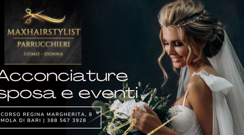 Offerta Parrucchiere Acconciature Sposa Cerimonie ed Eventi Mola di Bari