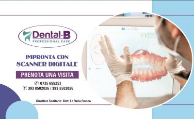 impronta dentale con scanner digitale