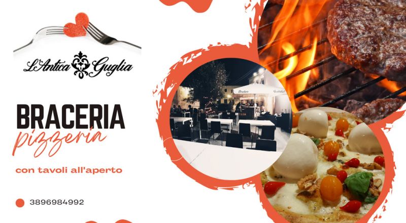 OFFERTA PIZZERIA BRACERIA A LEQUILE – PROMOZIONE BRACERIA CON SPAZIO ALL APERTO LEQUILE