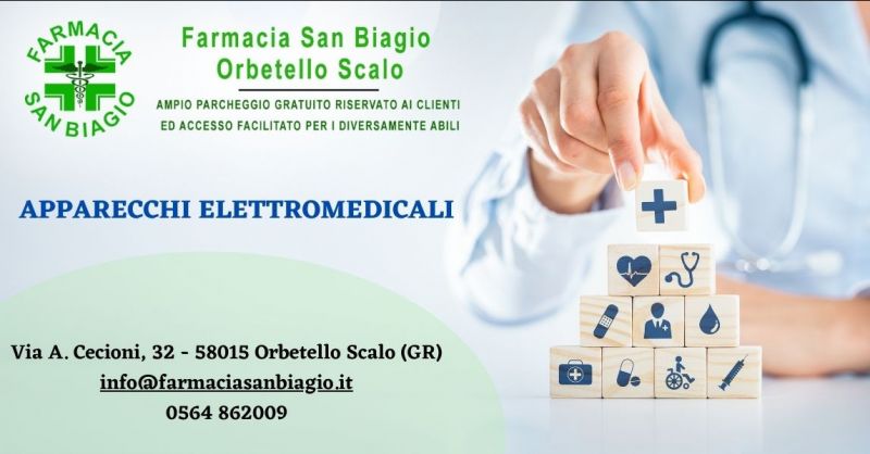 offerta vendita apparecchi elettromedicali farmacia Grosseto