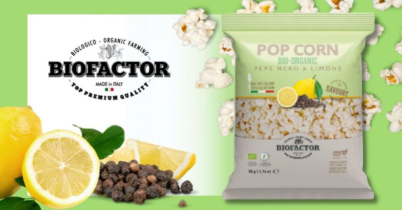   Occasione i migliori snack biologici in vendita popcorn pepe nero limone