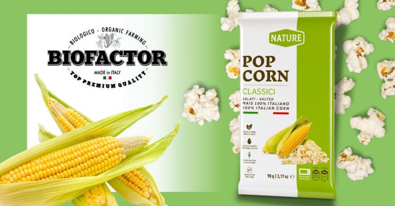  Offerta vendita mais bio prodotto a Verona per popcorn al microonde